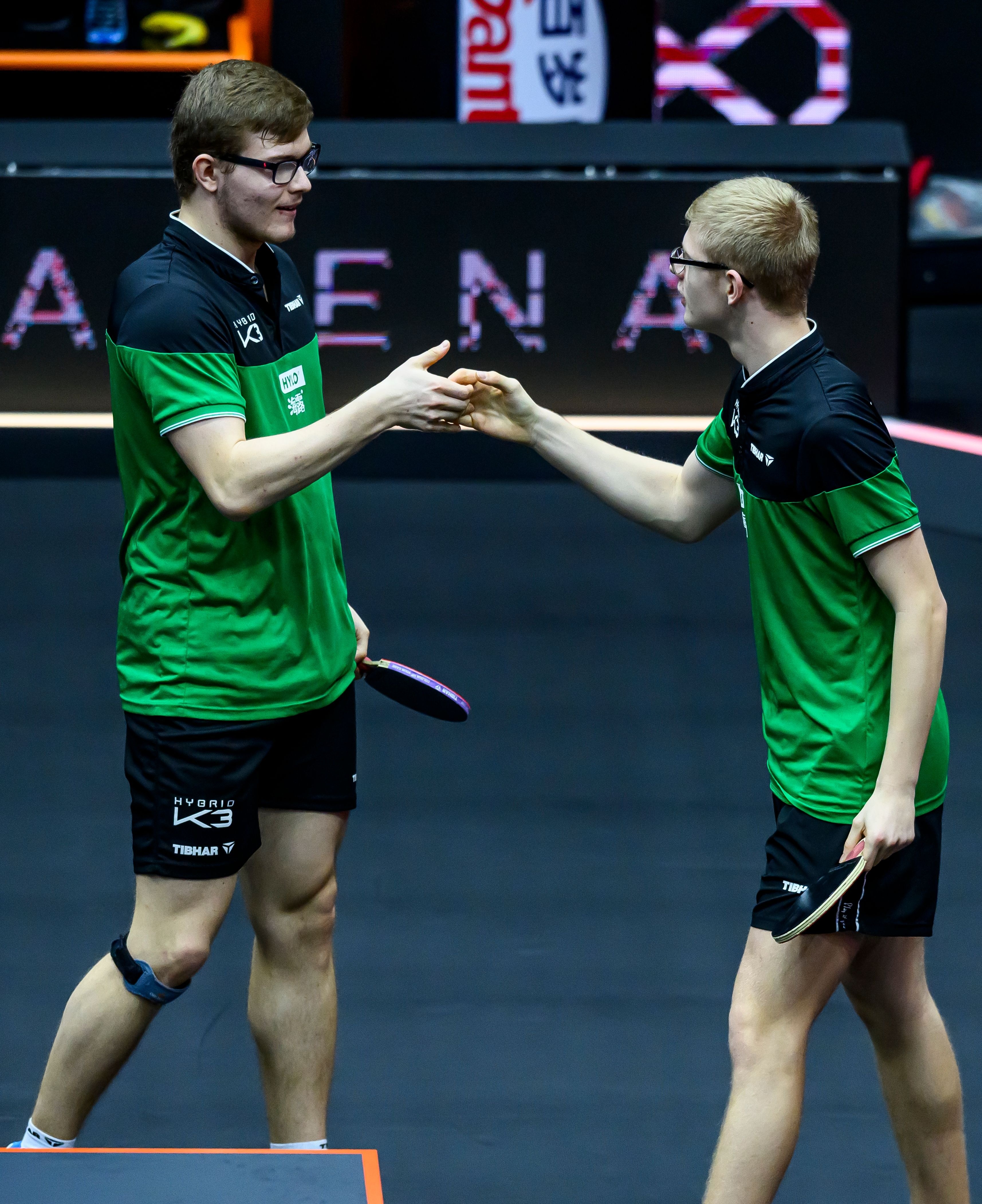 包含中国乒乓球队强势法国乒乓球队，波尔制霸全场的词条