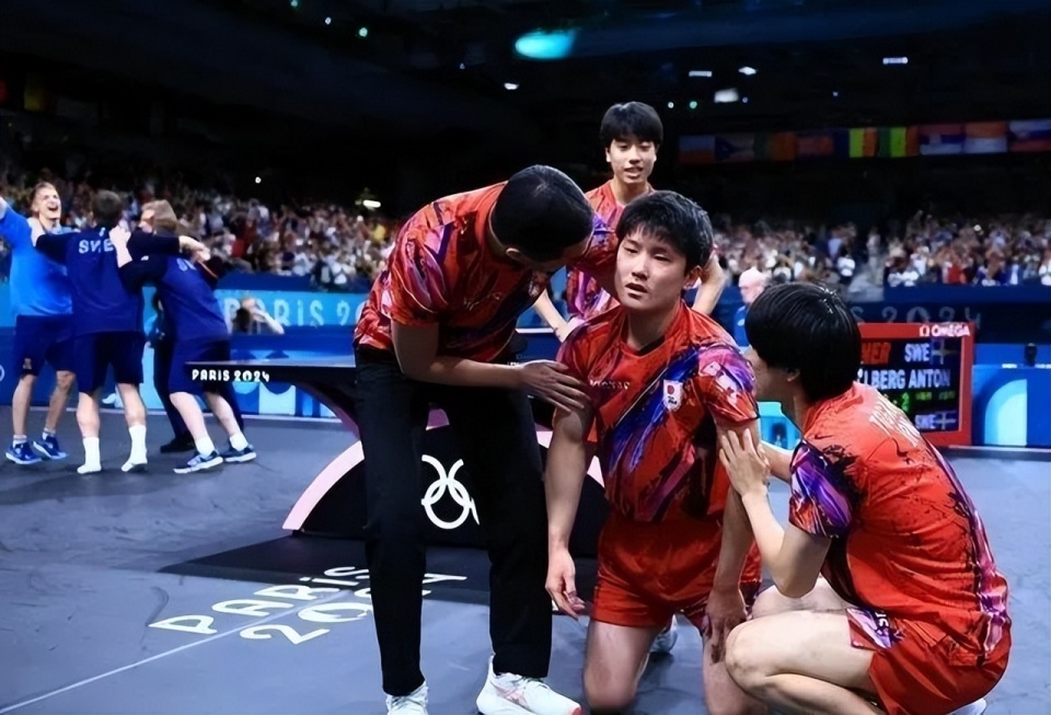 包含法国队力克韩国队，张本智和惊艳四座的词条